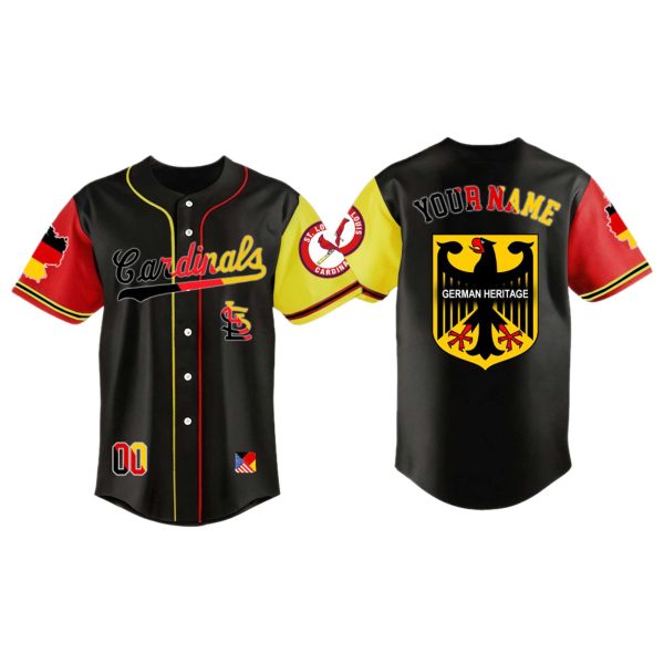 St Louis Cardinals German Heritage Month Jersey 2025 2