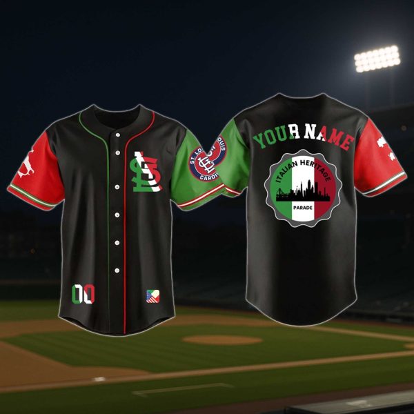 St Louis Cardinals Italian Heritage Night Jerse 2025