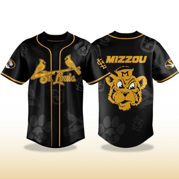 St Louis Cardinals Mizzou Night Jersey 2025 2