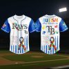 Tampa Bay Rays Autism Awareness Month Jersey 2025 1