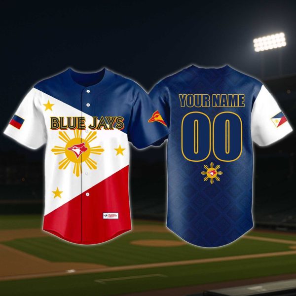 Toronto Blue Jays Filipino Heritage Night Jersey 2025