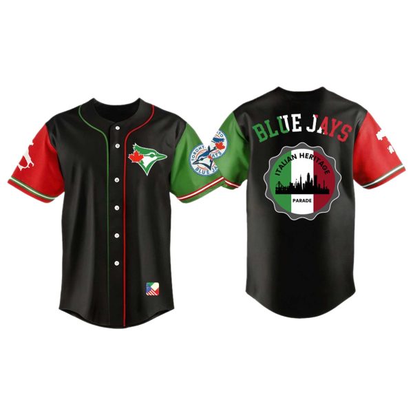 Toronto Blue Jays Italian Heritage Night Jersey 2025 2