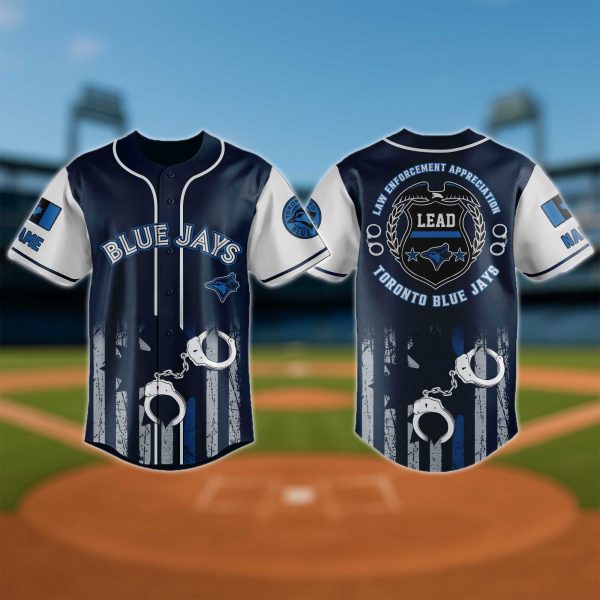 Toronto Blue Jays Law Enforcement Appreciation Jersey 2025 1