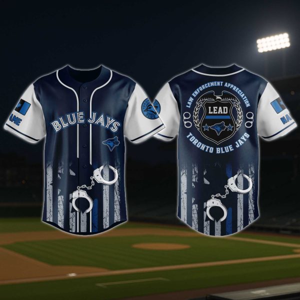 Toronto Blue Jays Law Enforcement Appreciation Jersey 2025 2