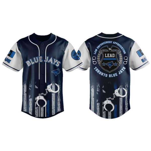Toronto Blue Jays Law Enforcement Appreciation Jersey 2025 3
