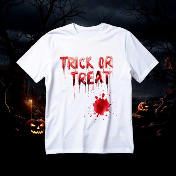 Trick or Treat Blood Shirt 2