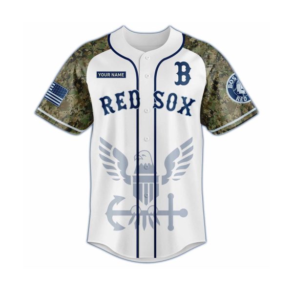 US Navy 250th Birthday Boston Red Sox Jersey 2025 2