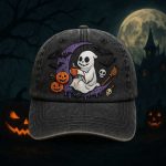 Vintage Halloween Ghost Hat