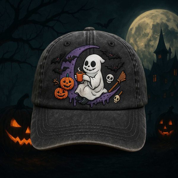 Vintage Halloween Ghost Hat 1