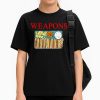 Weapons Hot Dog T Shirt 1