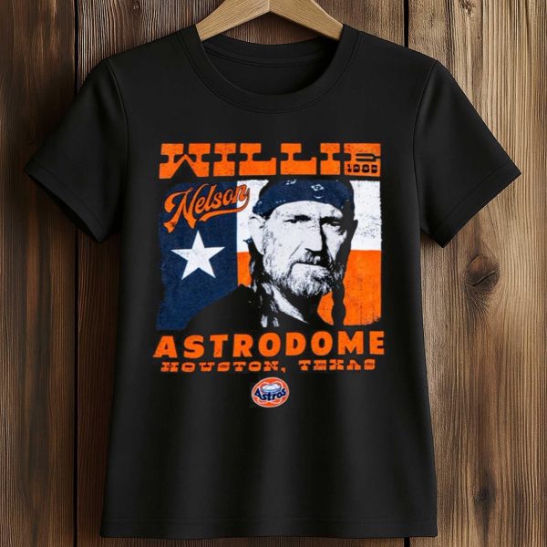 Willie Nelson Astros T Shirt