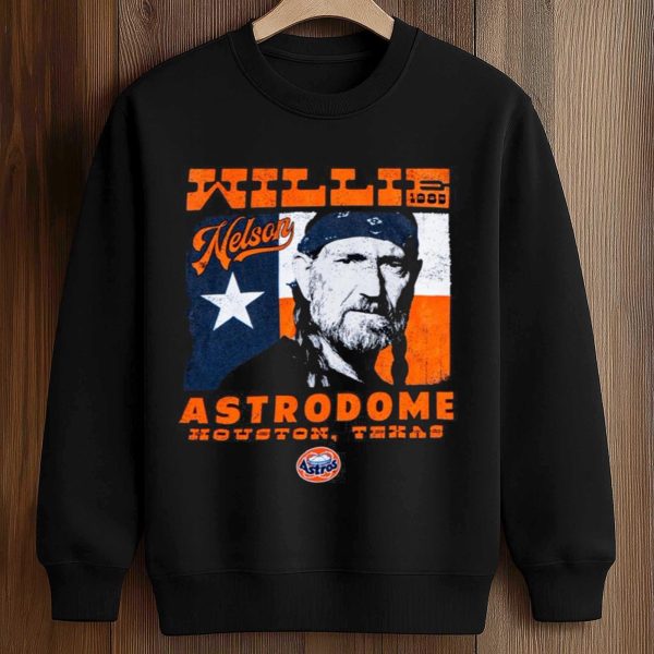 Willie Nelson Astros T Shirt