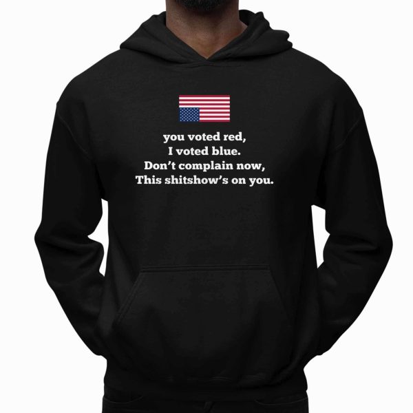 You Voted Red I Vote Blue Shirt 3