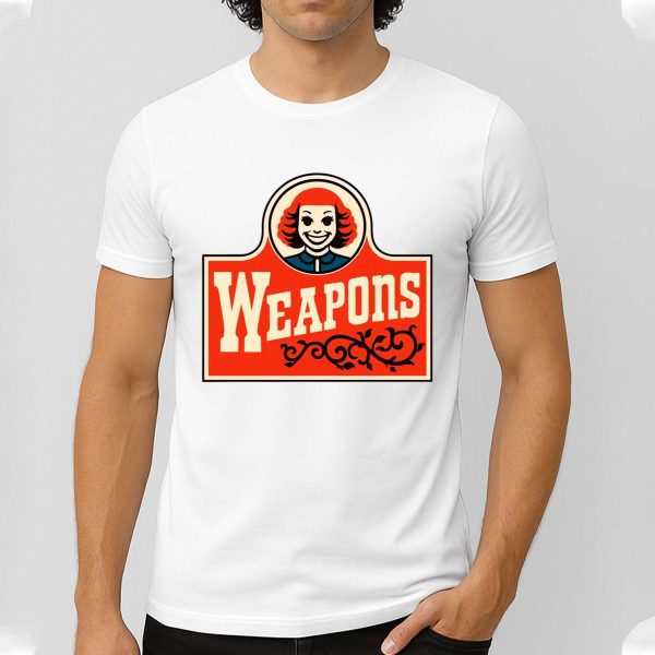 Zach Cregger Wears Weapons Wendy's Shirt