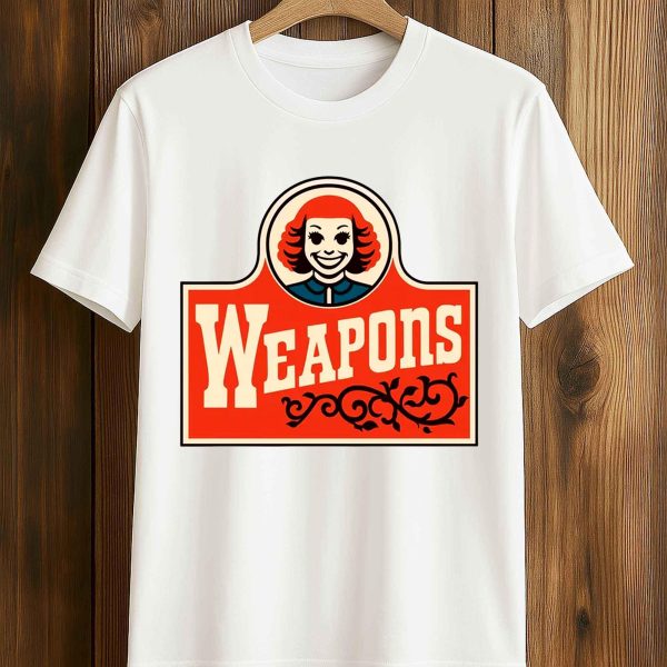 Zach Cregger Wears Weapons Wendy's Shirt