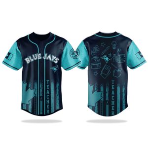 Toronto Blue Jays Teacher Appreciation Ocean Teal Jersey 2025 1