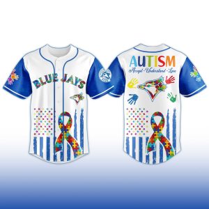 Toronto Blue Jays Autism Awareness Month Jersey 2025 1