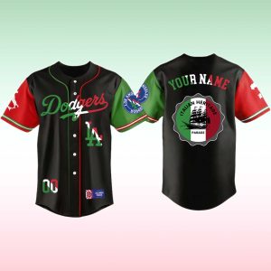 LA Dodgers Italian American Heritage Jersey 2025 1