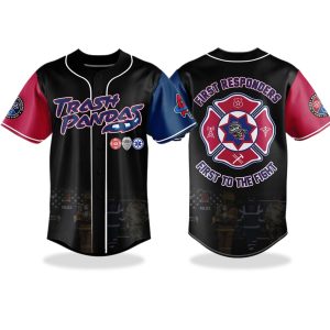 Rocket City Trash Pandas First Responders Night Jersey 2025 1