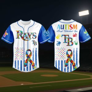 Tampa Bay Rays Autism Awareness Month Jersey 2025 1