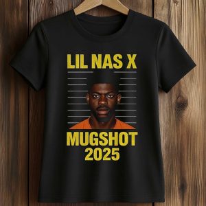 Lil Nas X Mugshot 2025 T Shirt