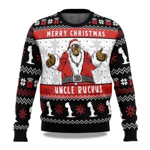 2025 Merry Christmas From Uncle Ruckus Ugly Christmas Sweater 1