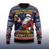 2025 Aint No Laws When Youre Drinking with Claus Ugly Christmas Sweater 2
