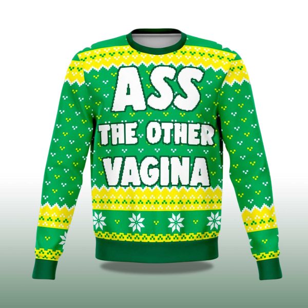 2025 Ass The Other Vagina Christmas Ugly Sweater 2