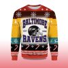 2025 Baltimore Ravens EST 1996 Ugly Christmas Sweater 2