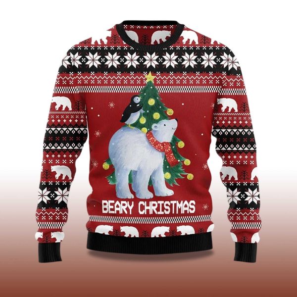2025 Beary Christmas Ugly Sweater 2