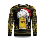 2025 Beer Xmas Ugly Christmas Sweater
