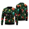 2025 Black Cat Ugly Christmas Sweater 1