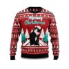 2025 Black cat Meowy Christmas Ugly Christmas Sweater 1