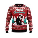 2025 Black cat Meowy Christmas Ugly Christmas Sweater