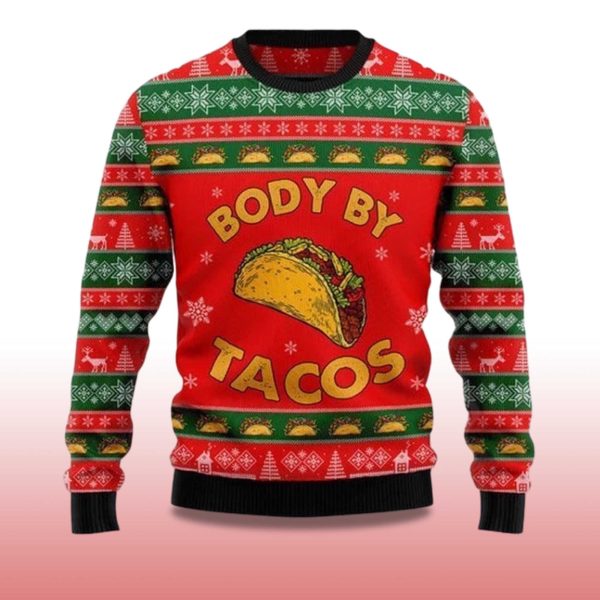 2025 Body By Taco Ugly Christmas Sweater 2
