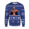 2025 Brandon McManus Player Of The Week Denver Broncos Ugly Sweater 1