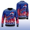 2025 Buffalo Bills Santa Christmas Ugly Sweater 2