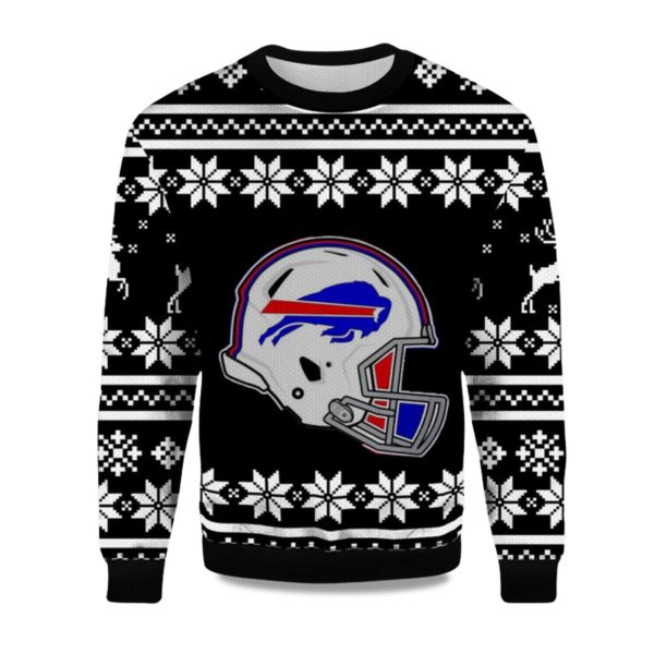 2025 Buffalo Bills Ugly Christmas Sweater 1