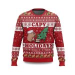 2025 Capy Holidays Ugly Christmas Sweater