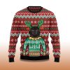 2025 Cat Reindeer Ugly Christmas Sweater 2