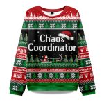 2025 Chaos Coordinator Christmas Ugly Sweater