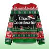 2025 Chaos Coordinator Christmas Ugly Sweater 2