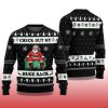 2025 Check Out My Huge Sack Santa Humor Ugly Christmas Sweater 2
