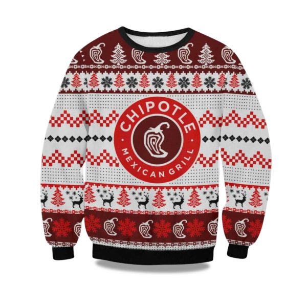 2025 Chipotle Ugly Christmas Sweater 1