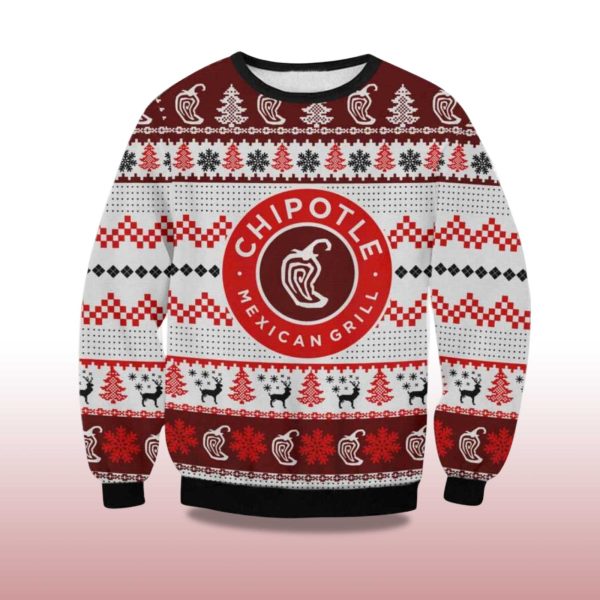 2025 Chipotle Ugly Christmas Sweater 2