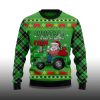 2025 Chrismas Is Better On The Farm Santa Ugly Christmas Sweater 2