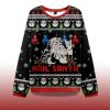 2025 Christmas Hail Santa Ugly Sweater 2
