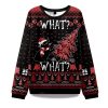 2025 Christmas What What Ugly Christmas Sweater 1