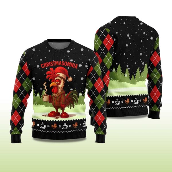 2025 Christmasomnia Ugly Christmas Sweater 2