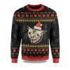 2025 Coughing Cat Meme Christmas Ugly Sweater 1